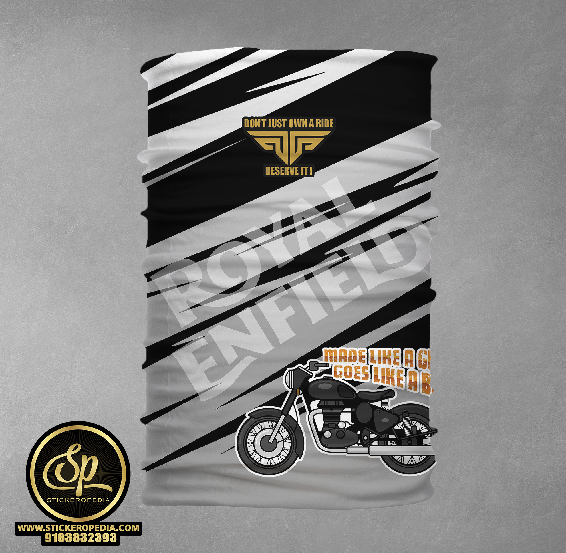 ROYAL ENFEILD DRYFIT BUFF FOR BIKERS