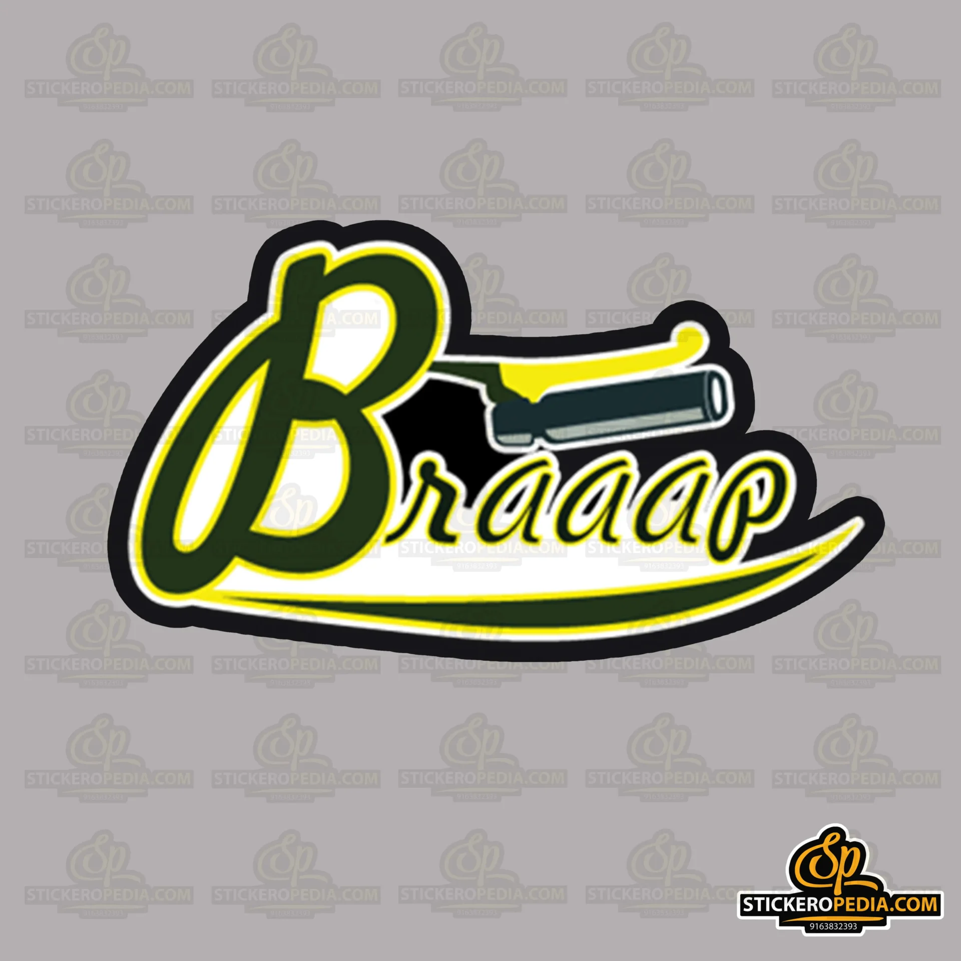 Braap sticker