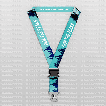 Ride The Peaks Lanyard