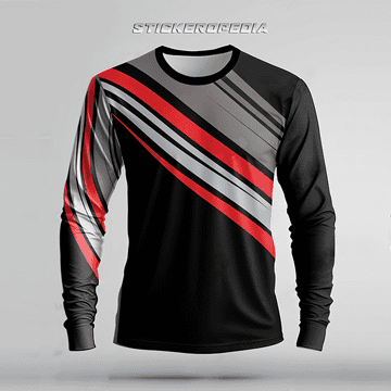 Stickeropedia Fractured Grid Jersey