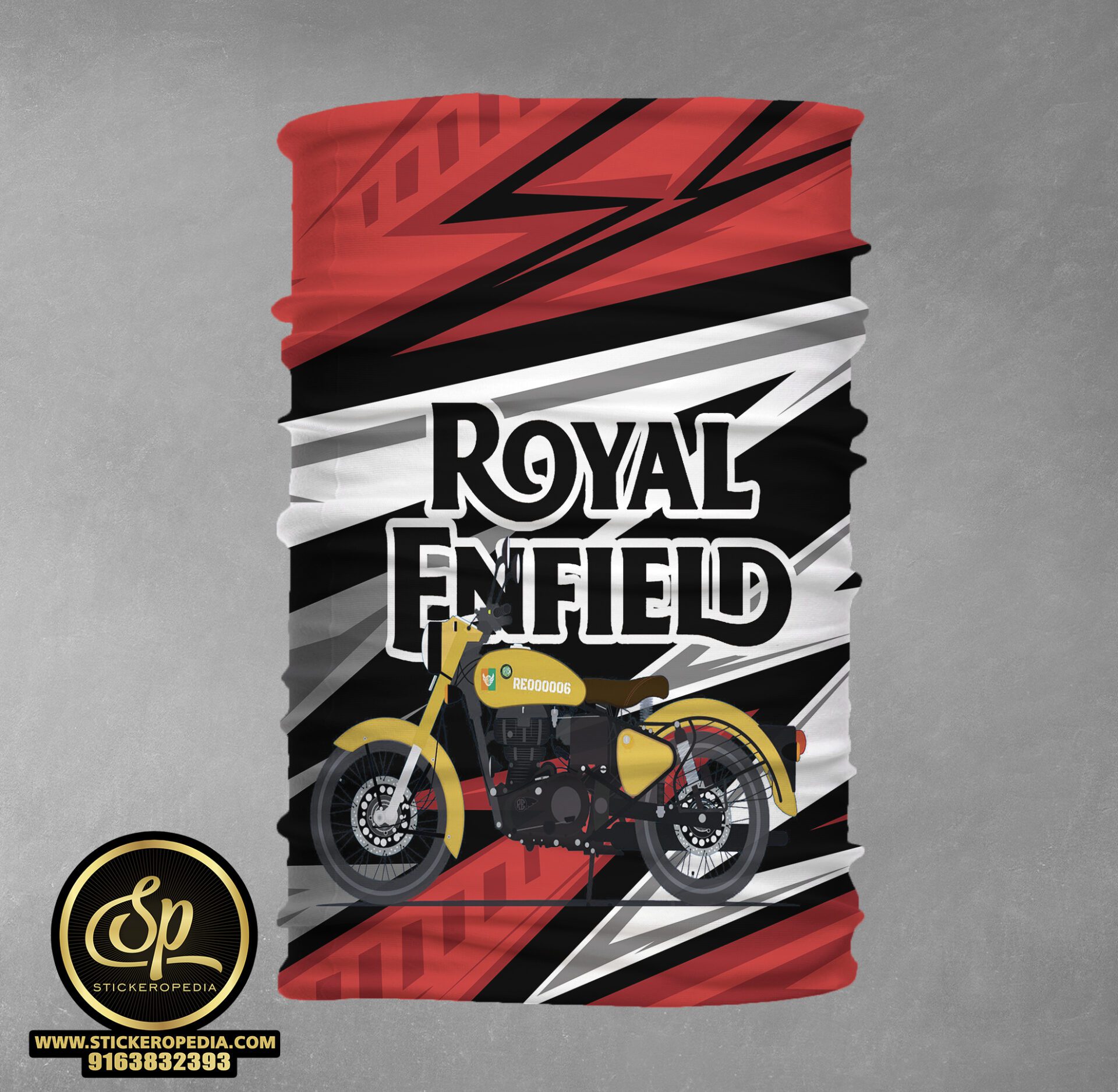 ROYAL ENFIELD TEXTURED DRYFIT BUFF FOR BIKERS