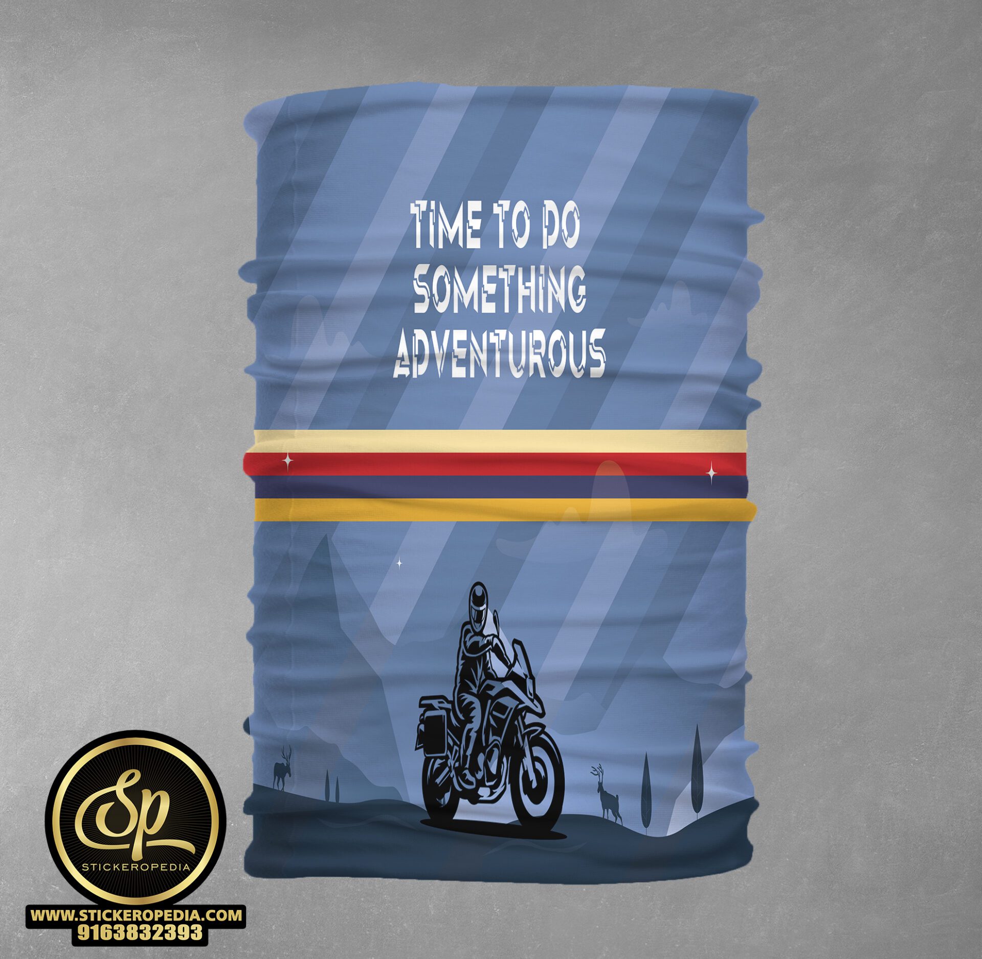 ADVENTURE BIKE DRYFIT BUFF FOR BIKERS