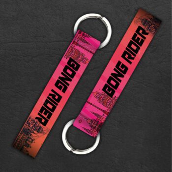 Bong Rider key ring