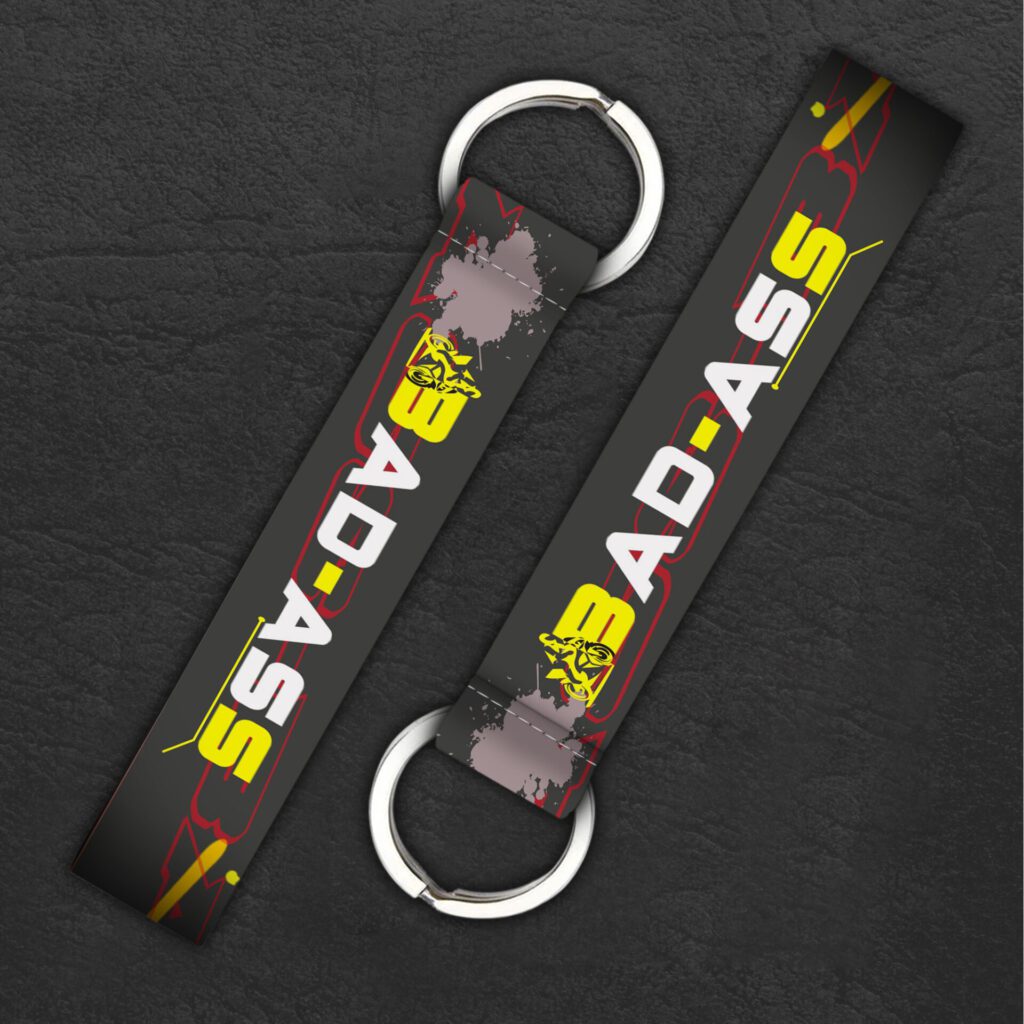 Bad Ass Rider Bad Ass Rider Bike key ring – Stickeropedia