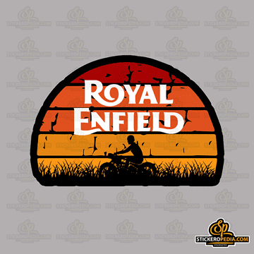 Royal Enfield sticker