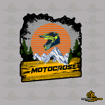 Motocross sticker