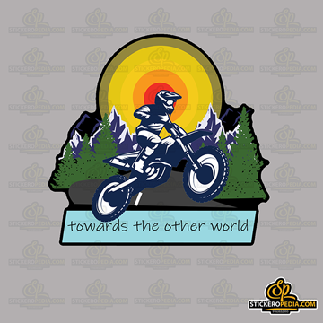 Towards The Other World sticker